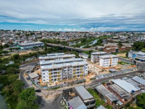 Imagem da notícia - Residencial Maués, do Prosamin+, entra na fase final de obras para ser entregue em maio