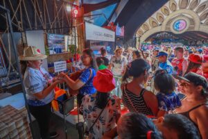 Imagem da notícia - Festival de Parintins 2025: Mais de 10 mil pessoas visitaram os espaços com ações do Prosai