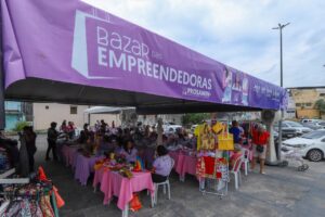 Imagem da notícia - Bazar das Mulheres Empreendedoras impulsiona geração de renda para beneficiárias do Prosamin+