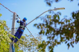 Imagem da notícia - Governo do Amazonas moderniza o sistema de iluminação pública de Juruá, com implantação de LED
