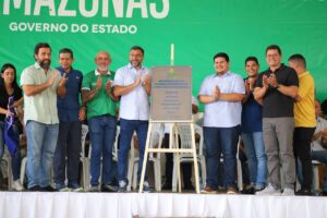 Imagem da notícia - Governador Wilson Lima inaugura iluminação pública em LED e anuncia obras em Itapiranga