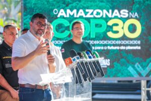 Imagem da notícia - Governador Wilson Lima anuncia delegação do Amazonas e pacote de ações que o estado levará para a COP30