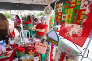 Imagem da notícia - Em clima de Natal, Bazar das Mulheres Empreendedoras reúne 35 beneficiárias do Prosamin+