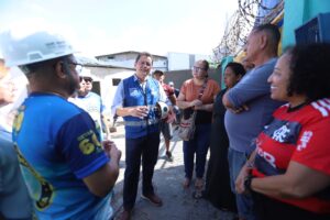 Imagem da notícia - Governo do Amazonas avança nas obras de revitalização do Centro Social Chapéu de Zinco no bairro Betânia
