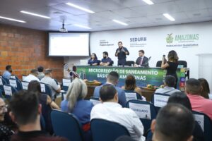 Imagem da notícia - Governo do Estado realiza a 4ª Assembleia da Microrregião de Saneamento Básico do Amazonas e discute avanços para a universalização dos serviços