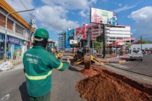 Imagem da notícia - Missão do BID acompanha avanço das obras do Prosai Parintins