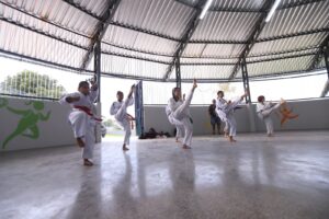 Imagem da notícia - Chapéu de Zinco fortalece convivência comunitária um mês após inauguração, na zona sul de Manaus